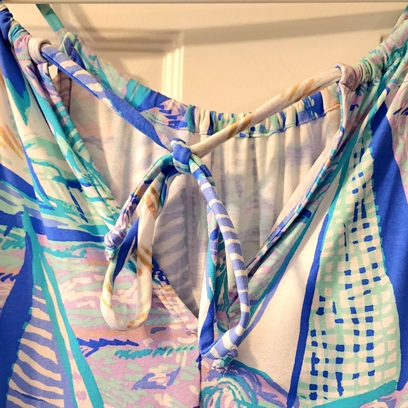 Lilly Pulitzer Spaghetti Strap Romper  size M - Picture 5 of 6